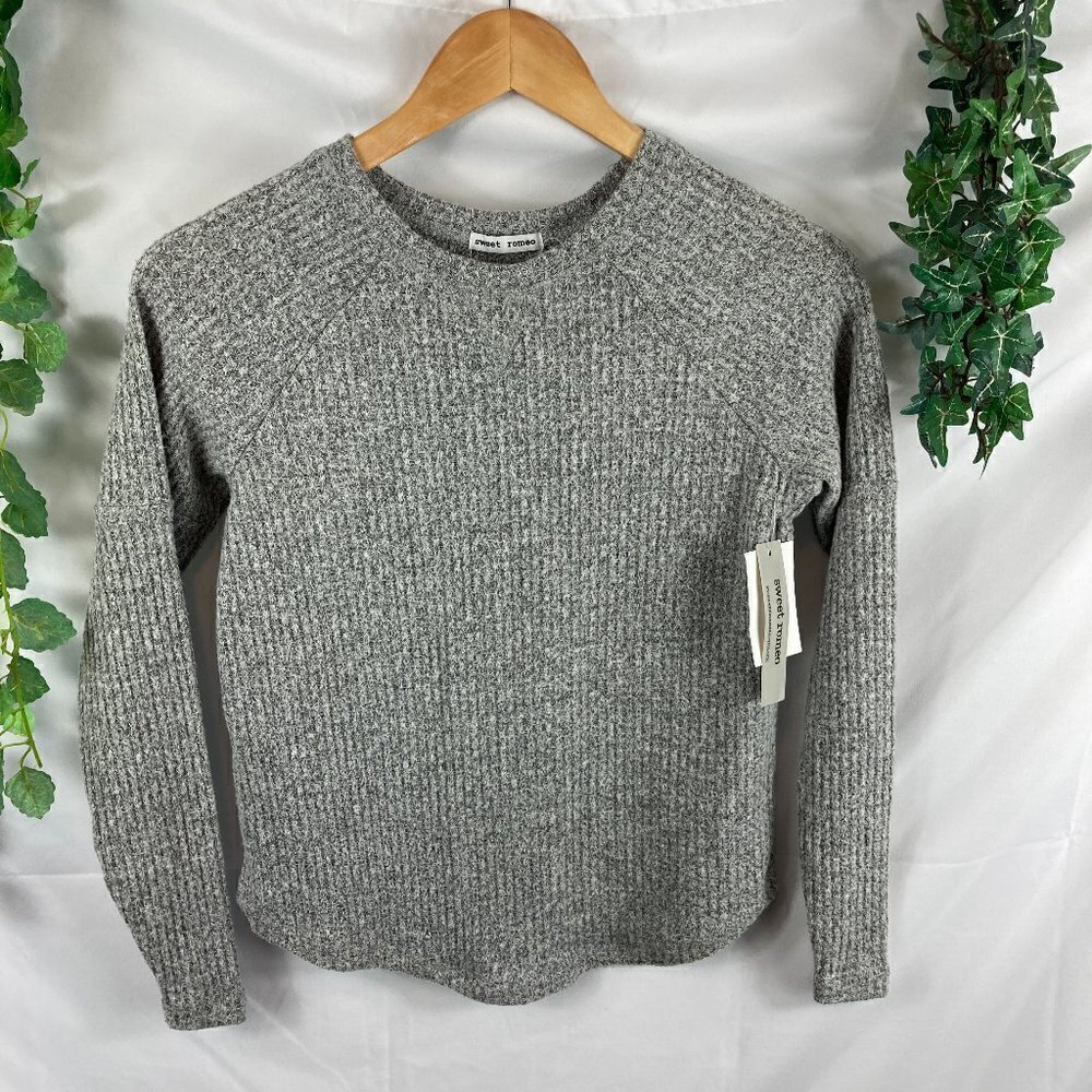 NWT sweet romeo ribbed sweater